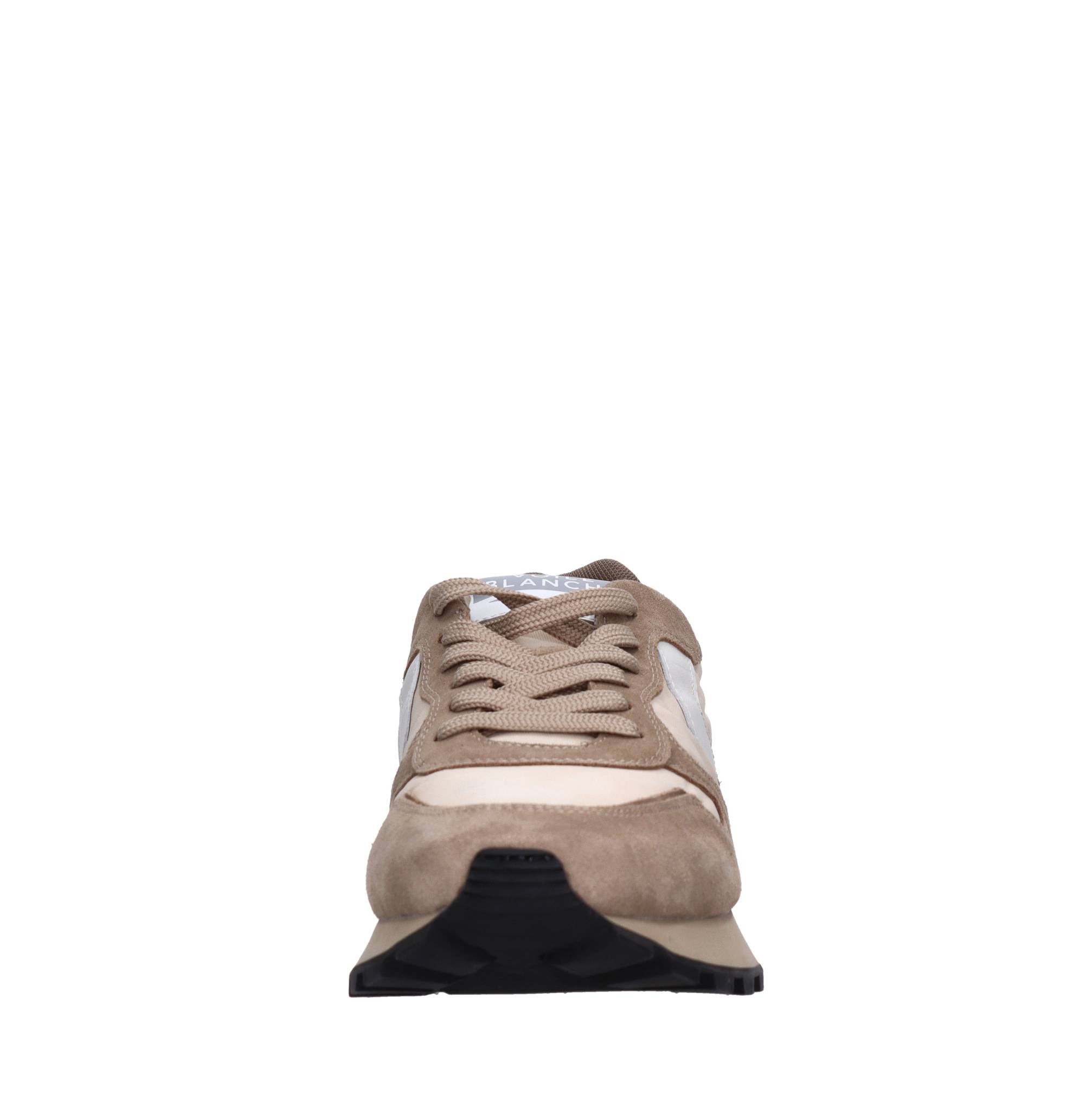 Sneakers in camoscio ecopelle e tessuto 