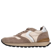 Sneakers in camoscio ecopelle e tessuto 