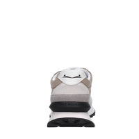 Sneakers in camoscio pelle e tessuto 