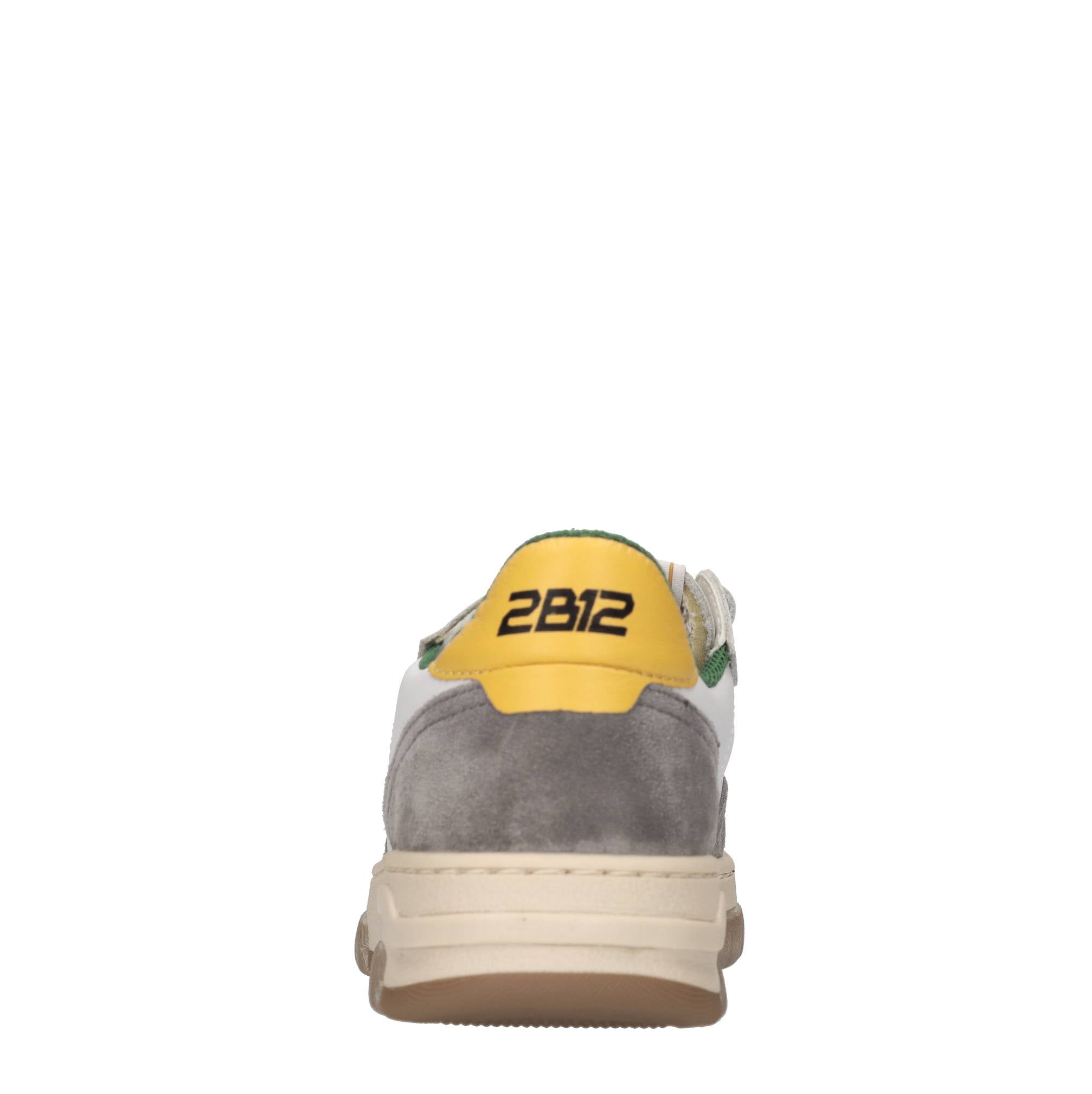 Sneakers in pelle e camoscio 