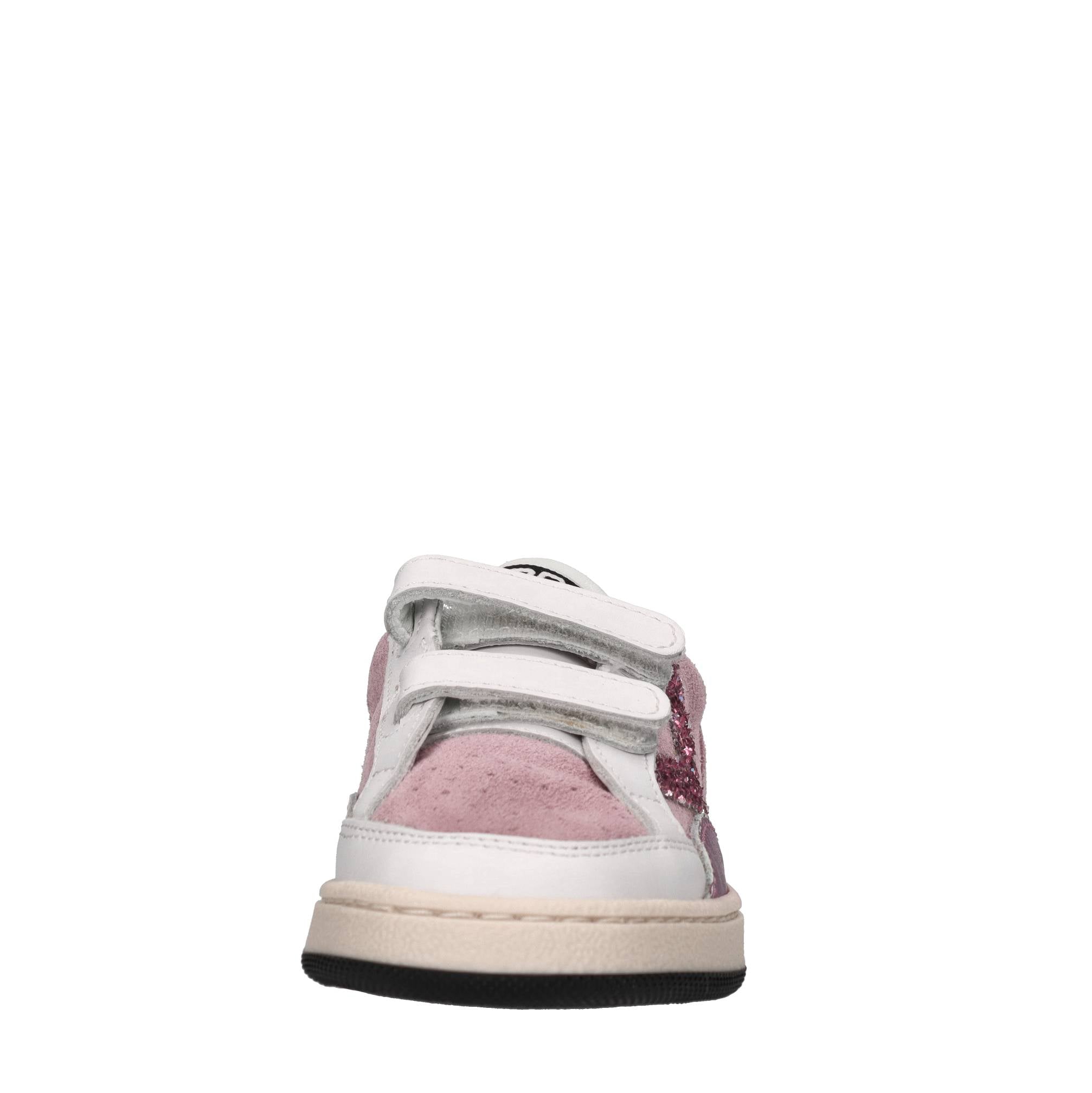 Sneakers in pelle,camoscio e glitter 