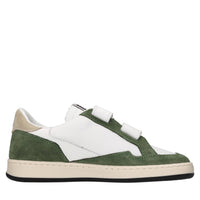 Sneakers in pelle e camoscio 