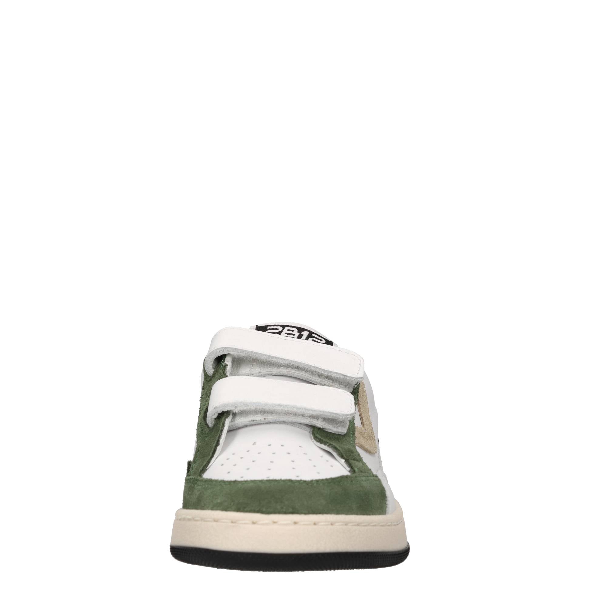 Sneakers in pelle e camoscio 