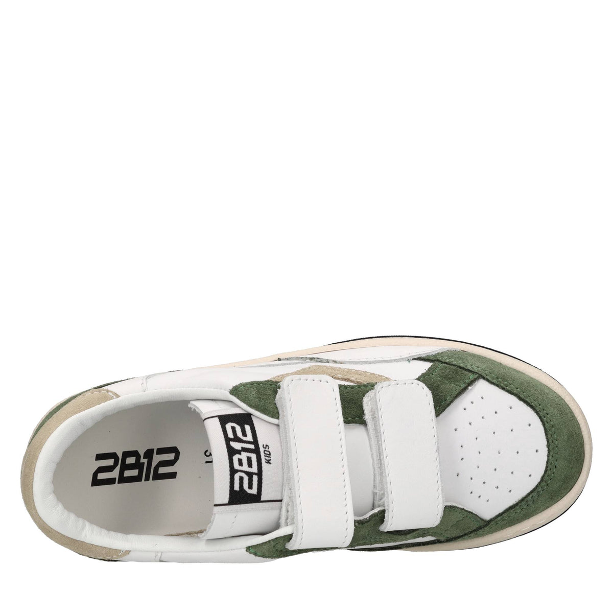 Sneakers in pelle e camoscio 