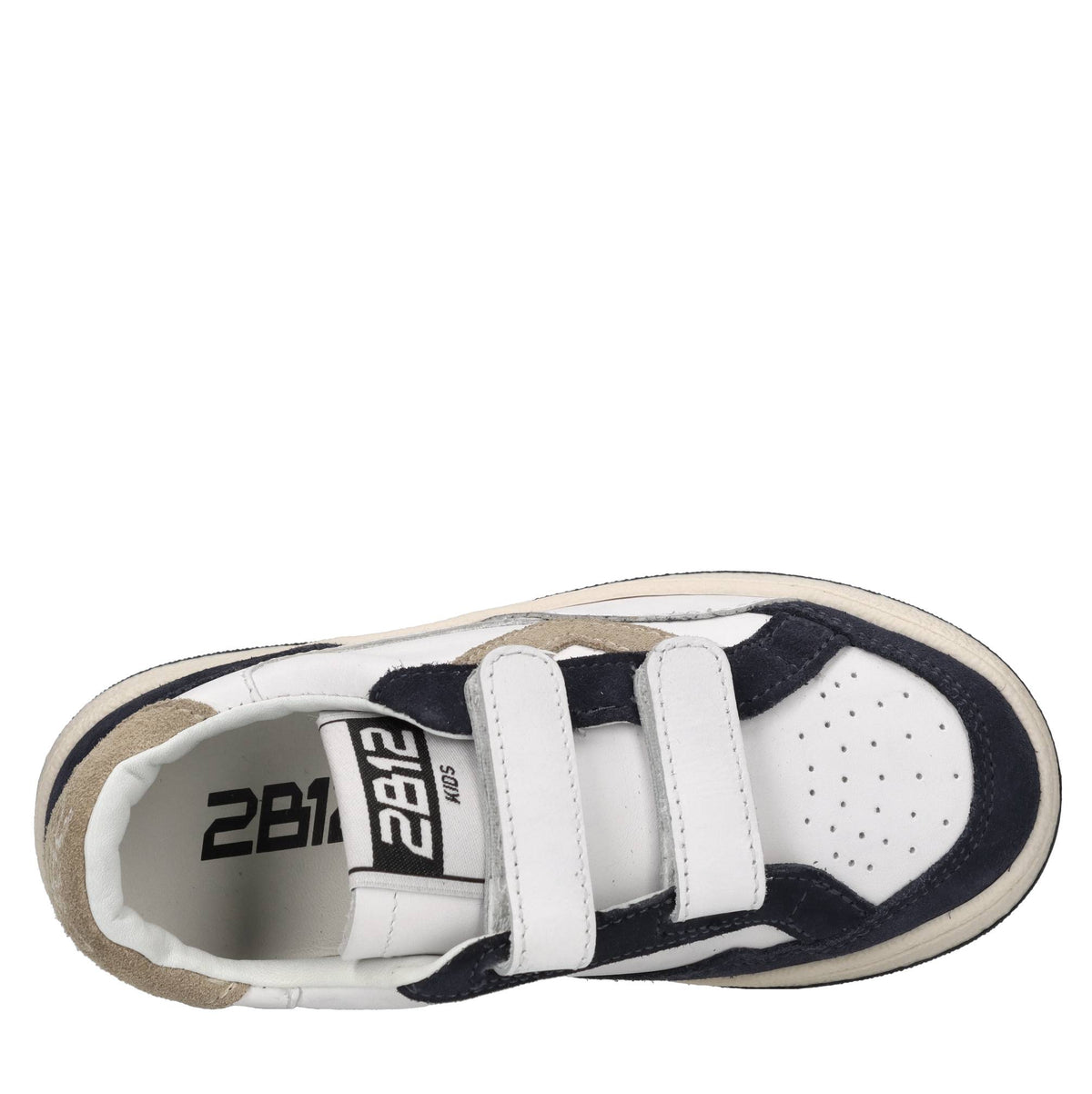 Sneakers in pelle e camoscio 