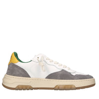 Sneakers in pelle e camoscio 