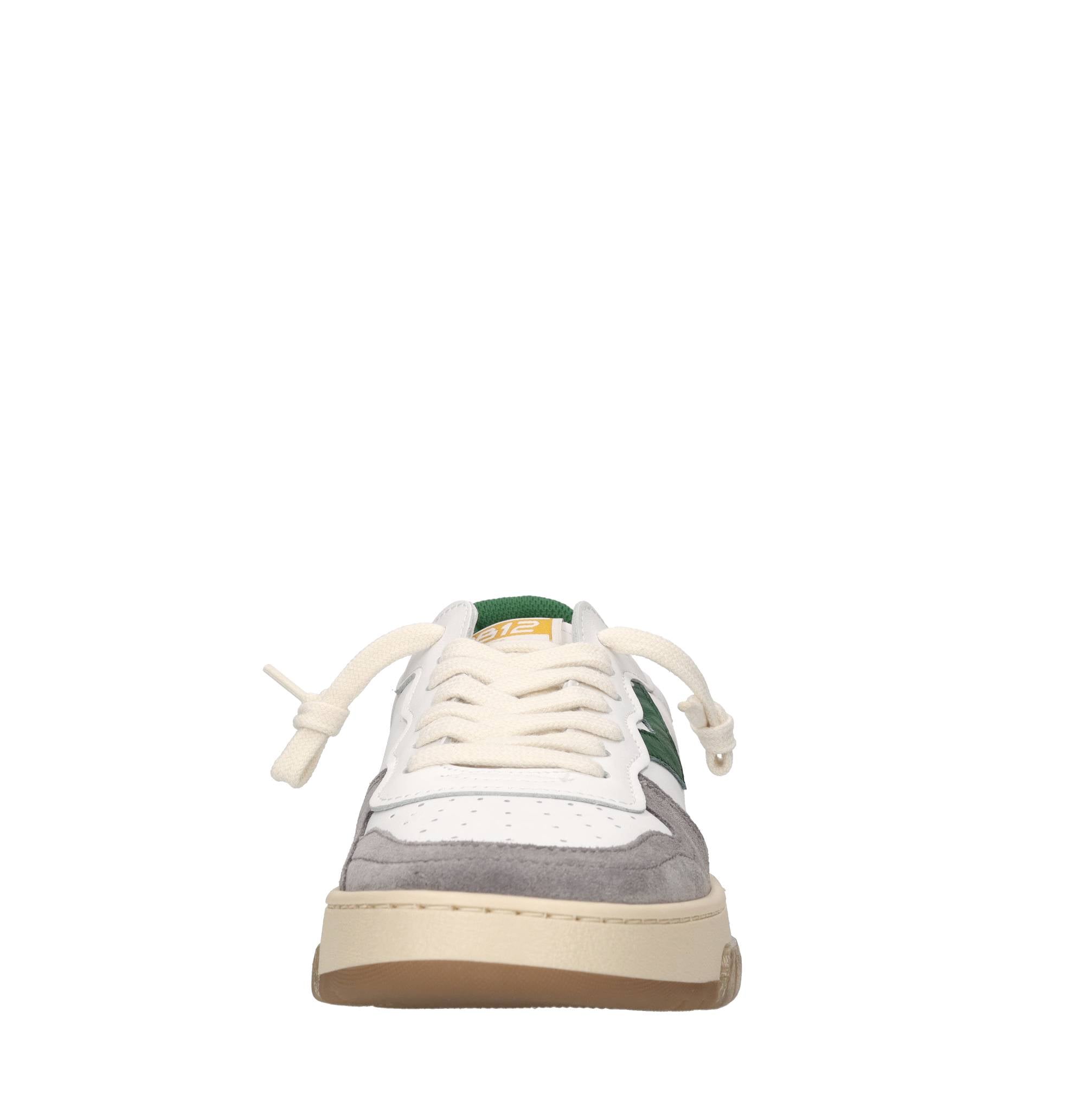 Sneakers in pelle e camoscio 