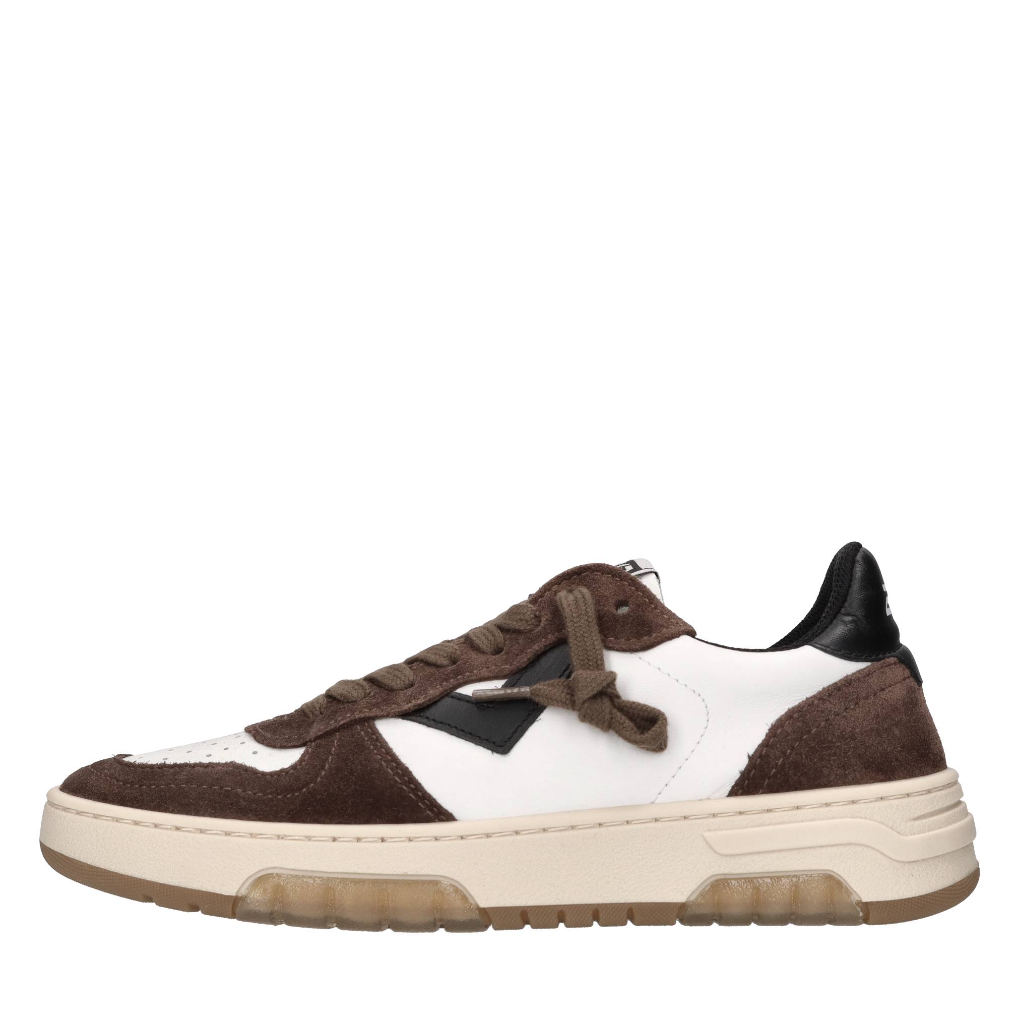 Sneakers in pelle e camoscio 