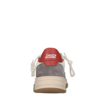 Sneakers in pelle e camoscio 