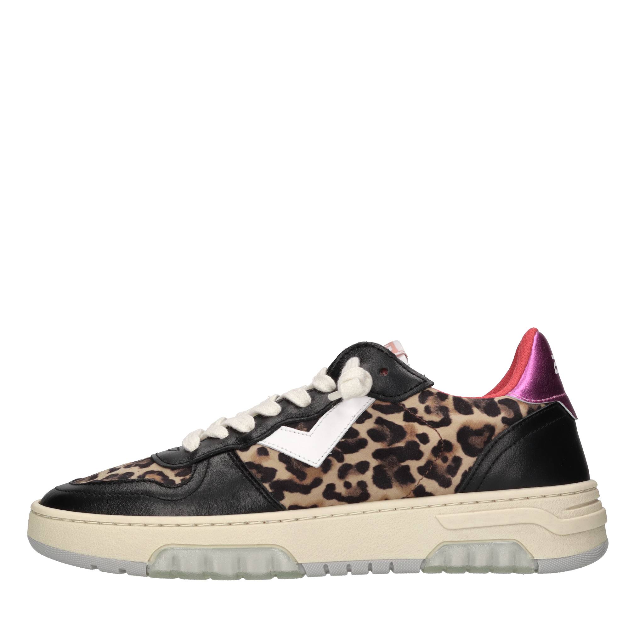Sneakers in pelle e camoscio 