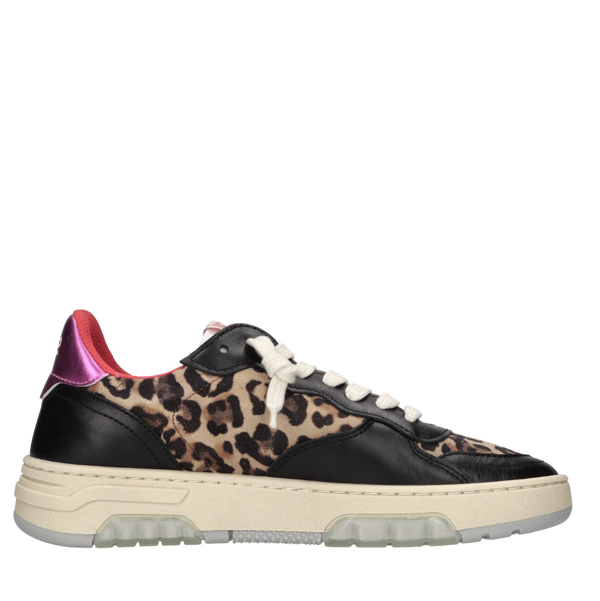 Sneakers in pelle e camoscio 
