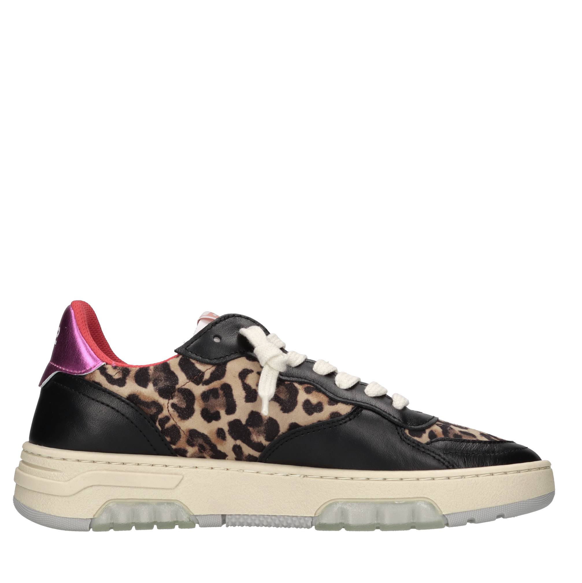 Sneakers in pelle e camoscio 