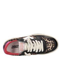Sneakers in pelle e camoscio 