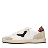 Sneakers in pelle e camoscio 