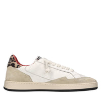Sneakers in pelle e camoscio 