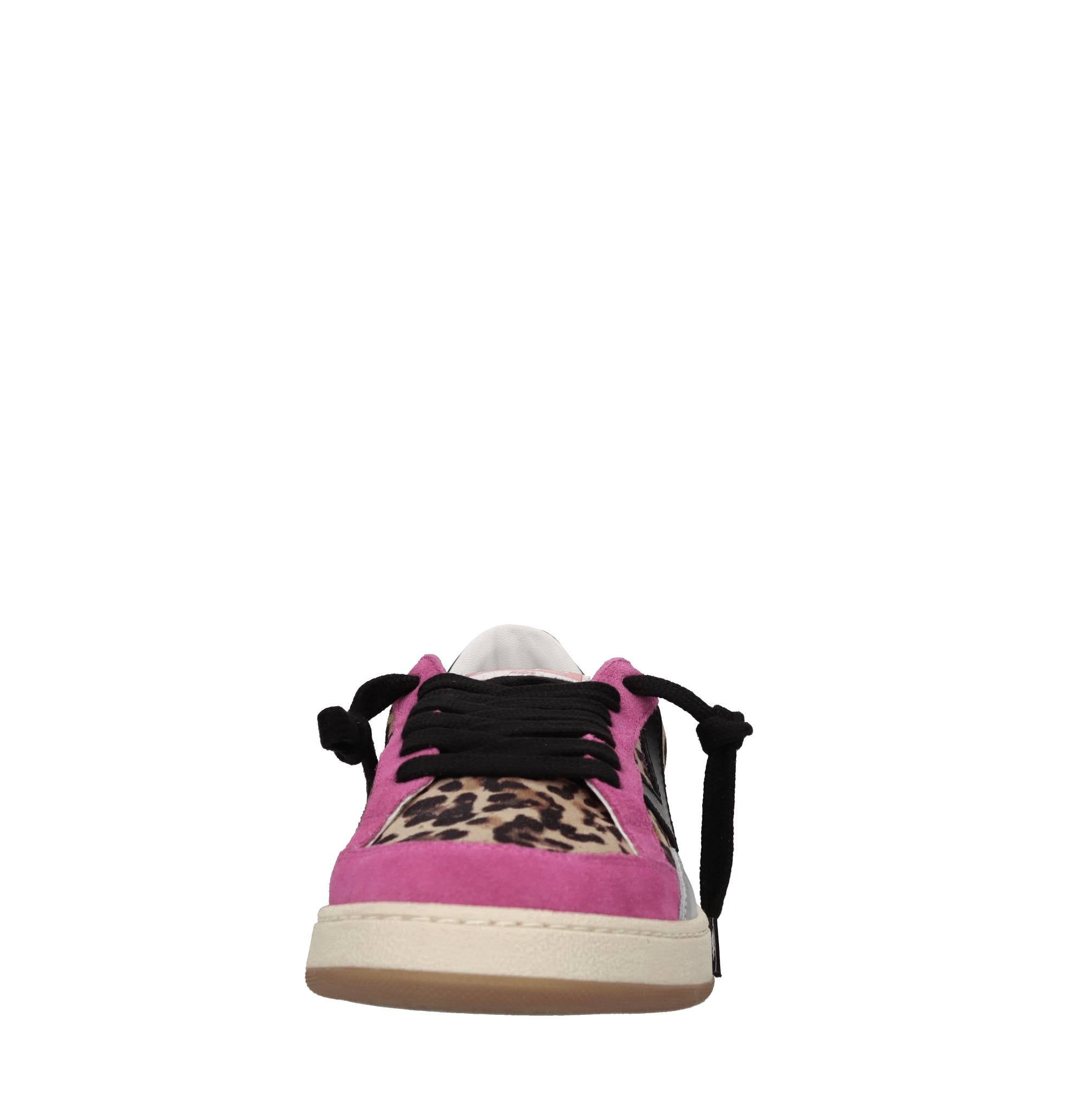 Sneakers in pelle e camoscio 