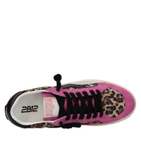 Sneakers in pelle e camoscio 