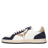 Sneakers in pelle e camoscio 