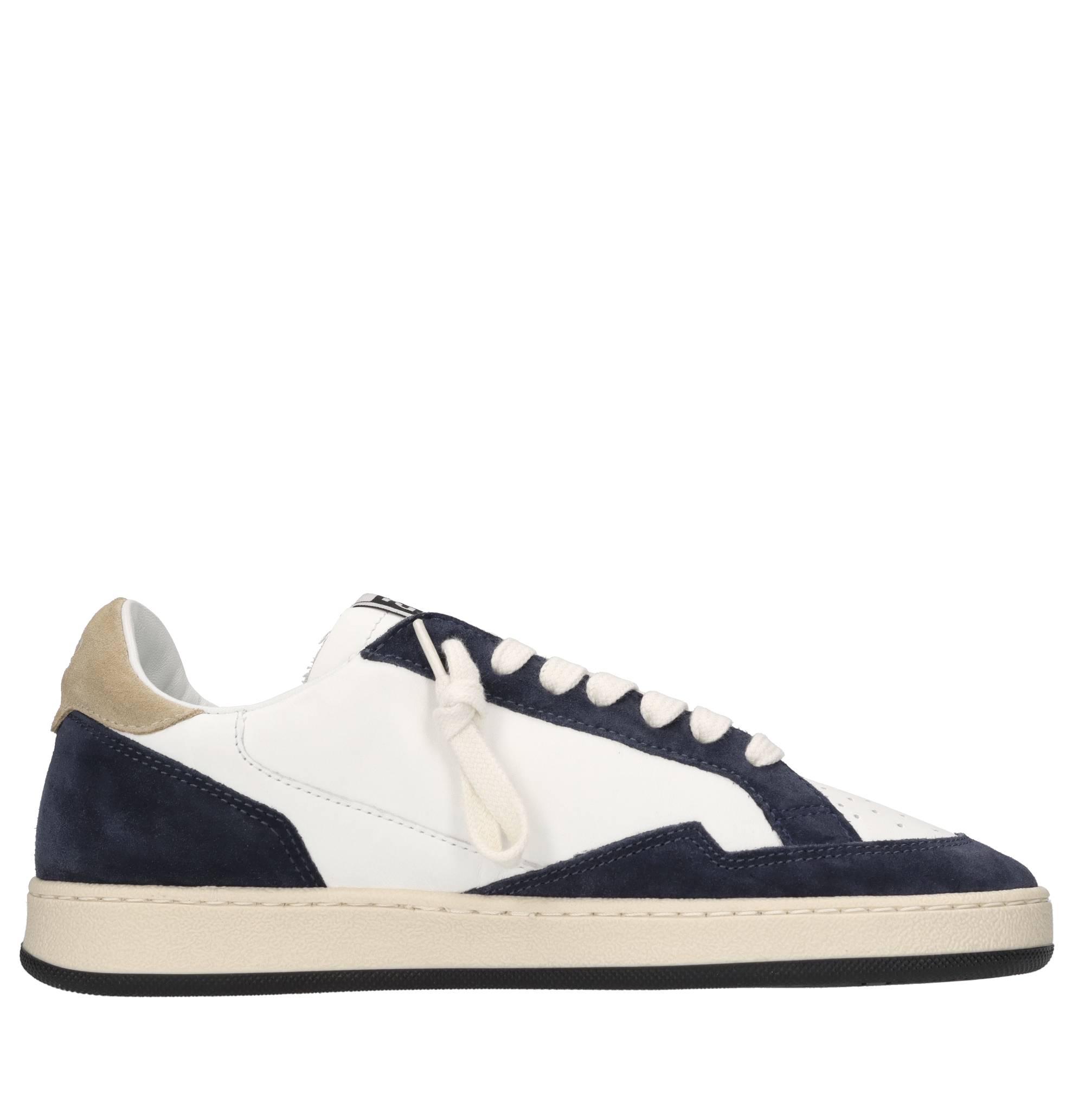 Sneakers in pelle e camoscio 