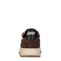Sneakers in pelle e camoscio 