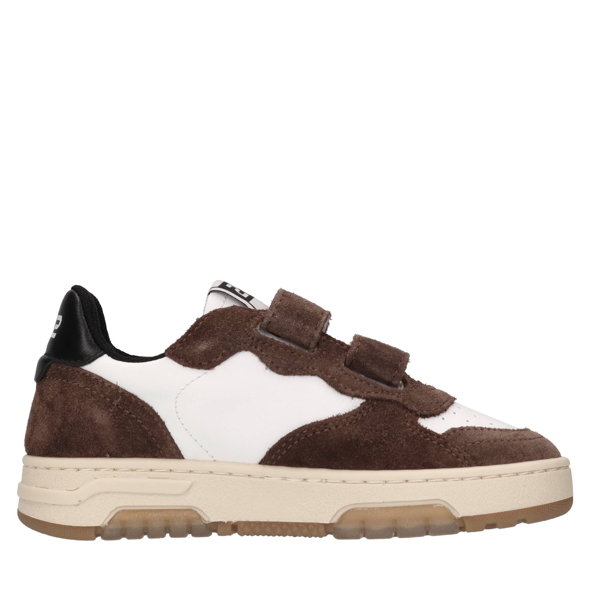 Sneakers in pelle e camoscio 