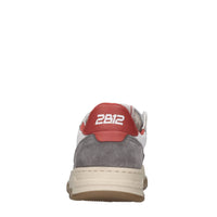 Sneakers in pelle e camoscio 