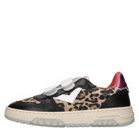 Sneakers in pelle e camoscio 