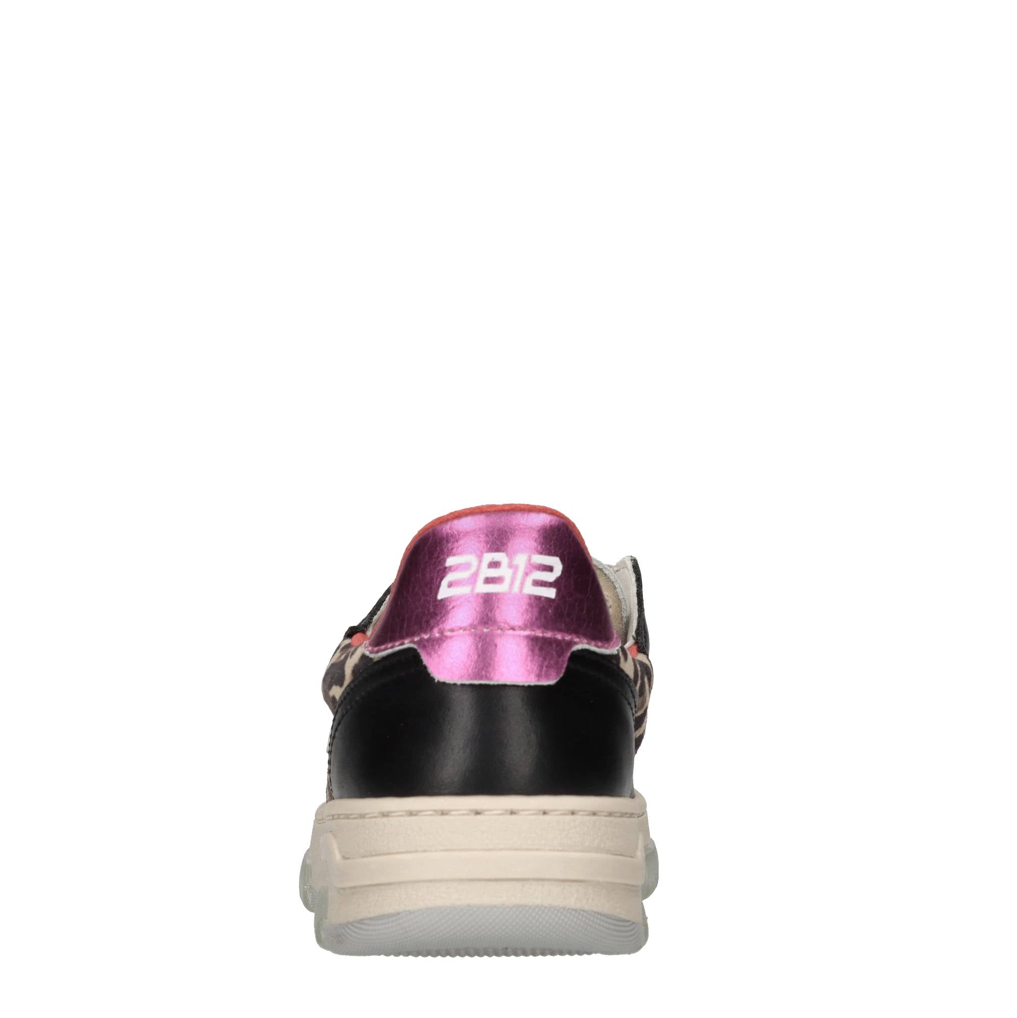 Sneakers in pelle e camoscio 