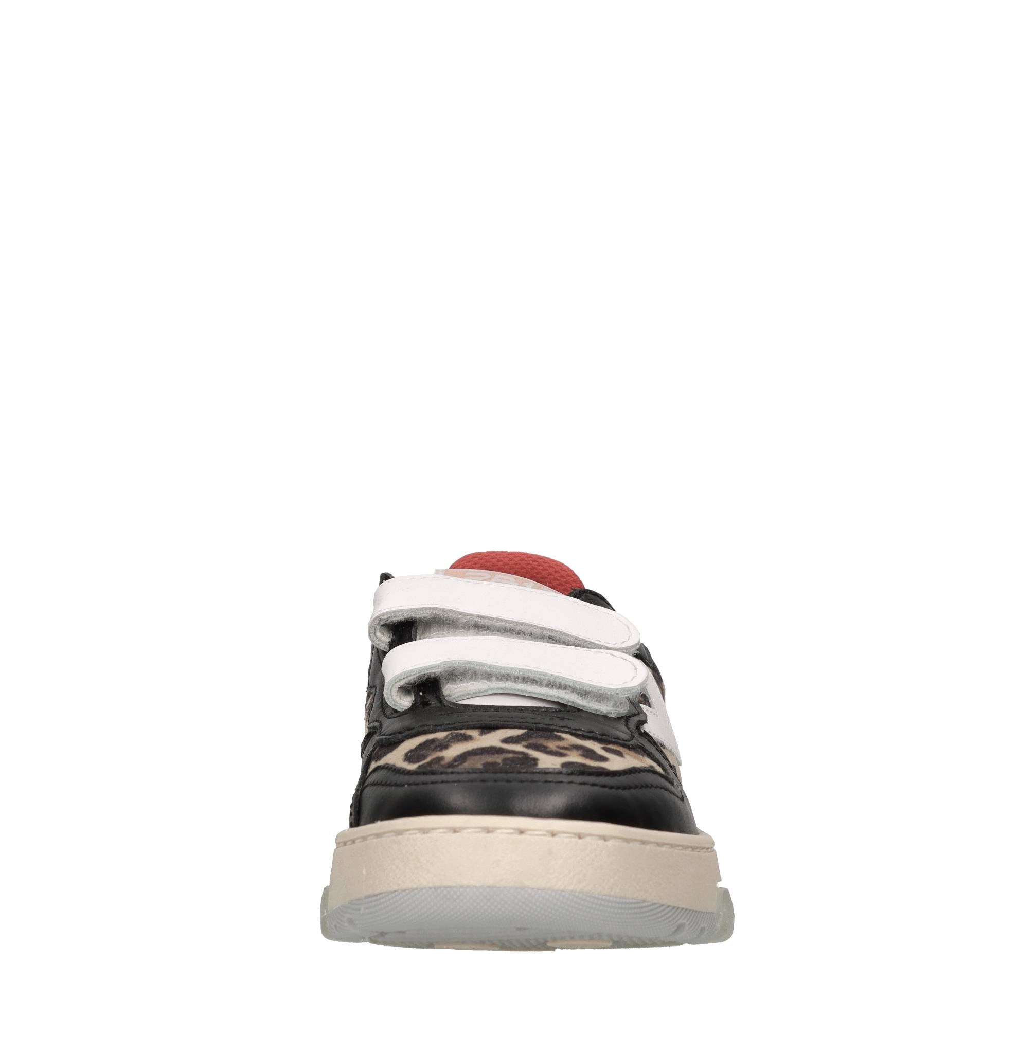 Sneakers in pelle e camoscio 