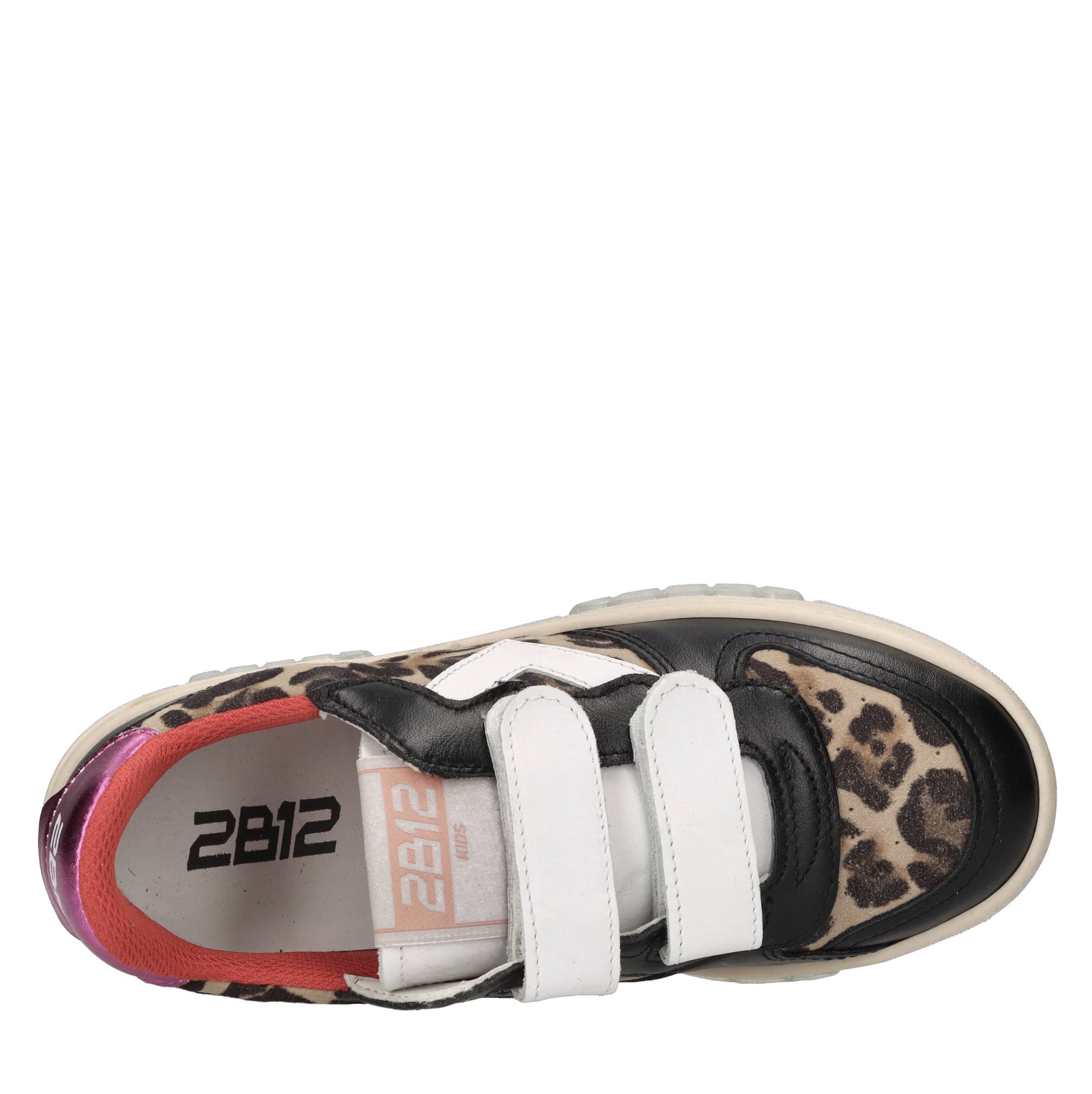 Sneakers in pelle e camoscio 