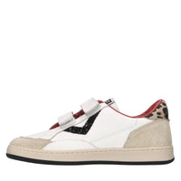 Sneakers in pelle e camoscio 
