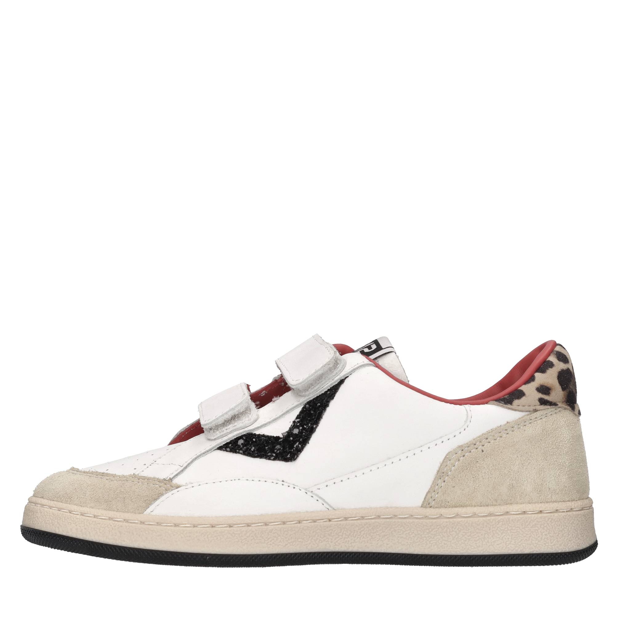 Sneakers in pelle e camoscio 
