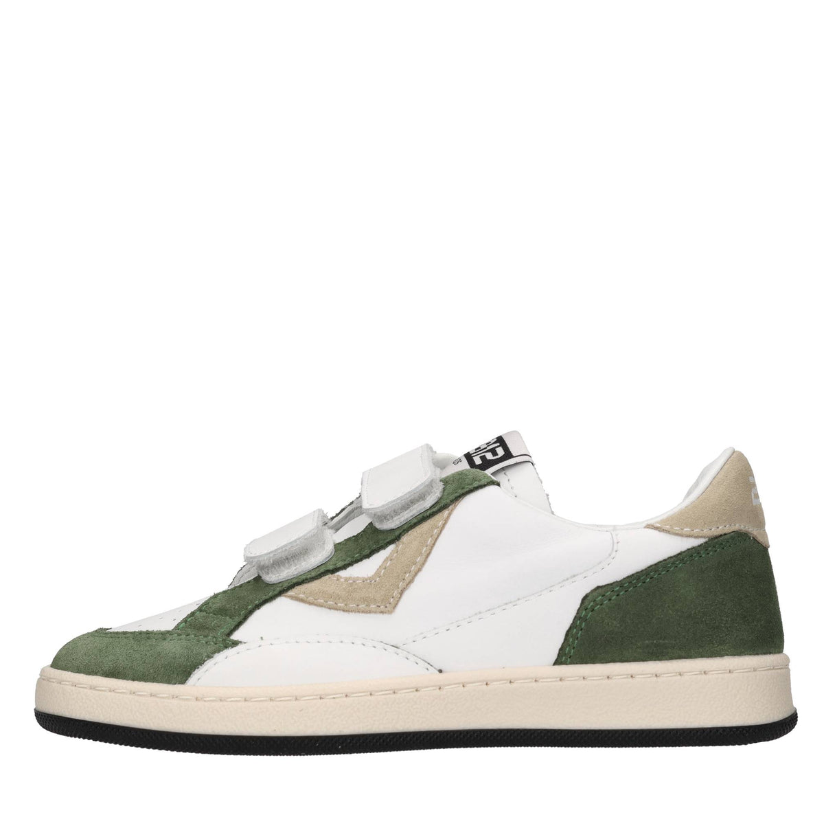Sneakers in pelle e camoscio 