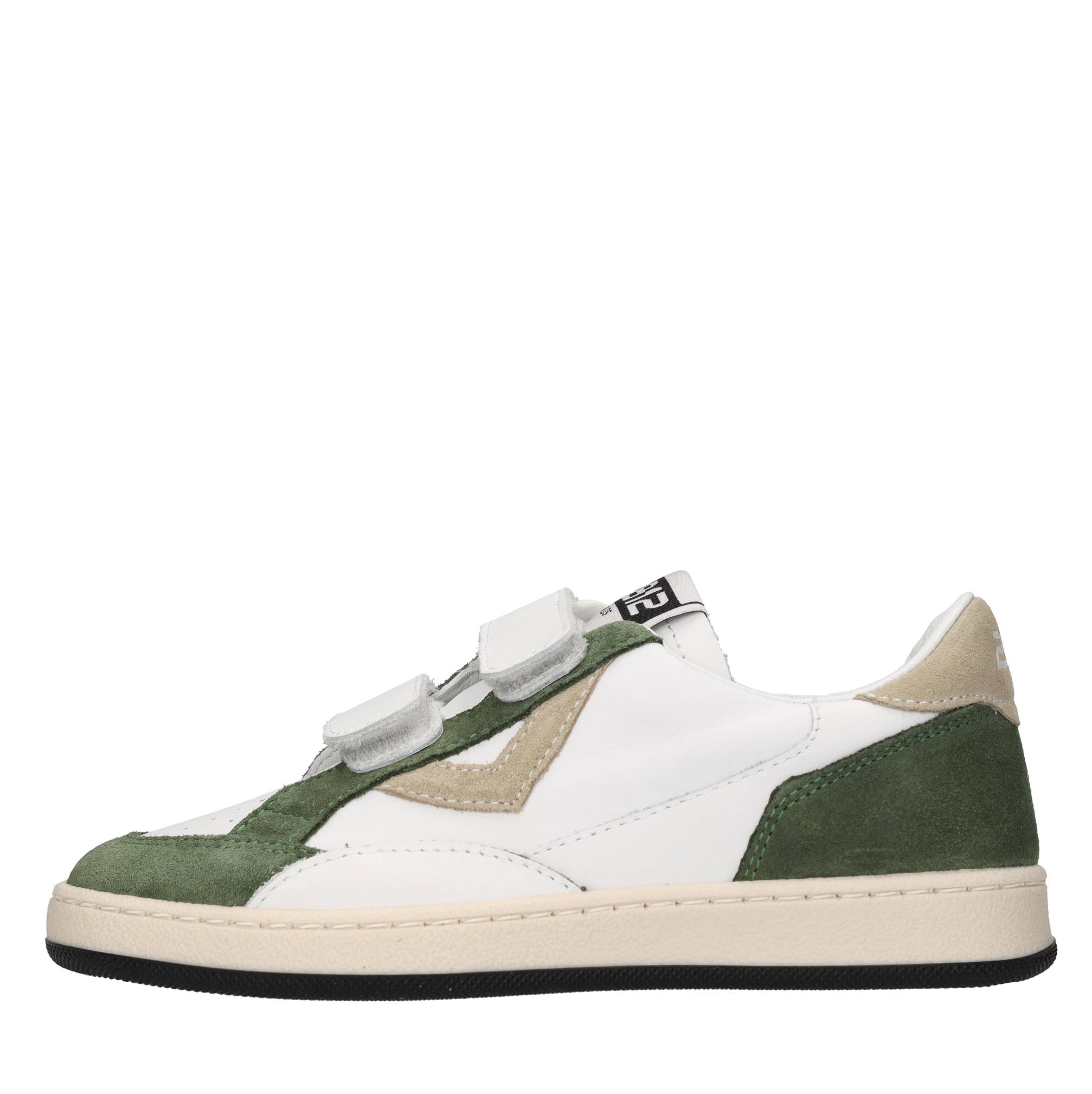 Sneakers in pelle e camoscio 