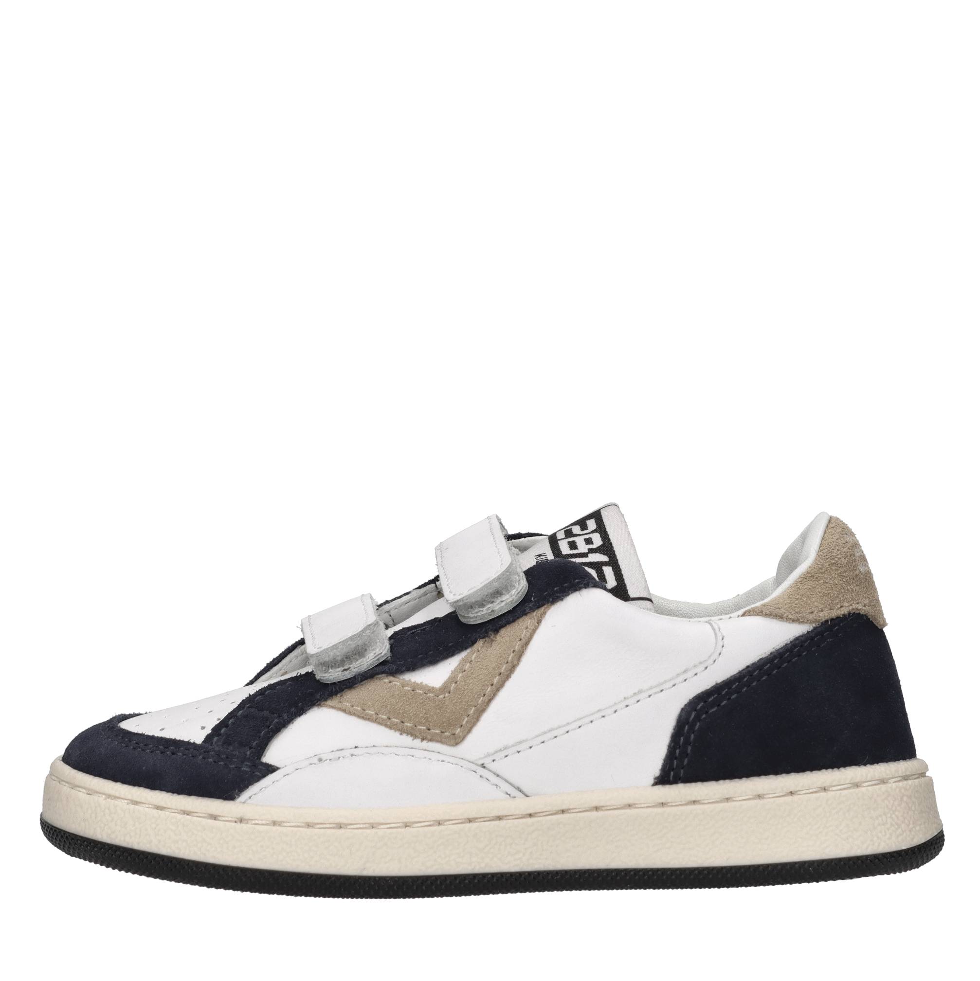 Sneakers in pelle e camoscio 