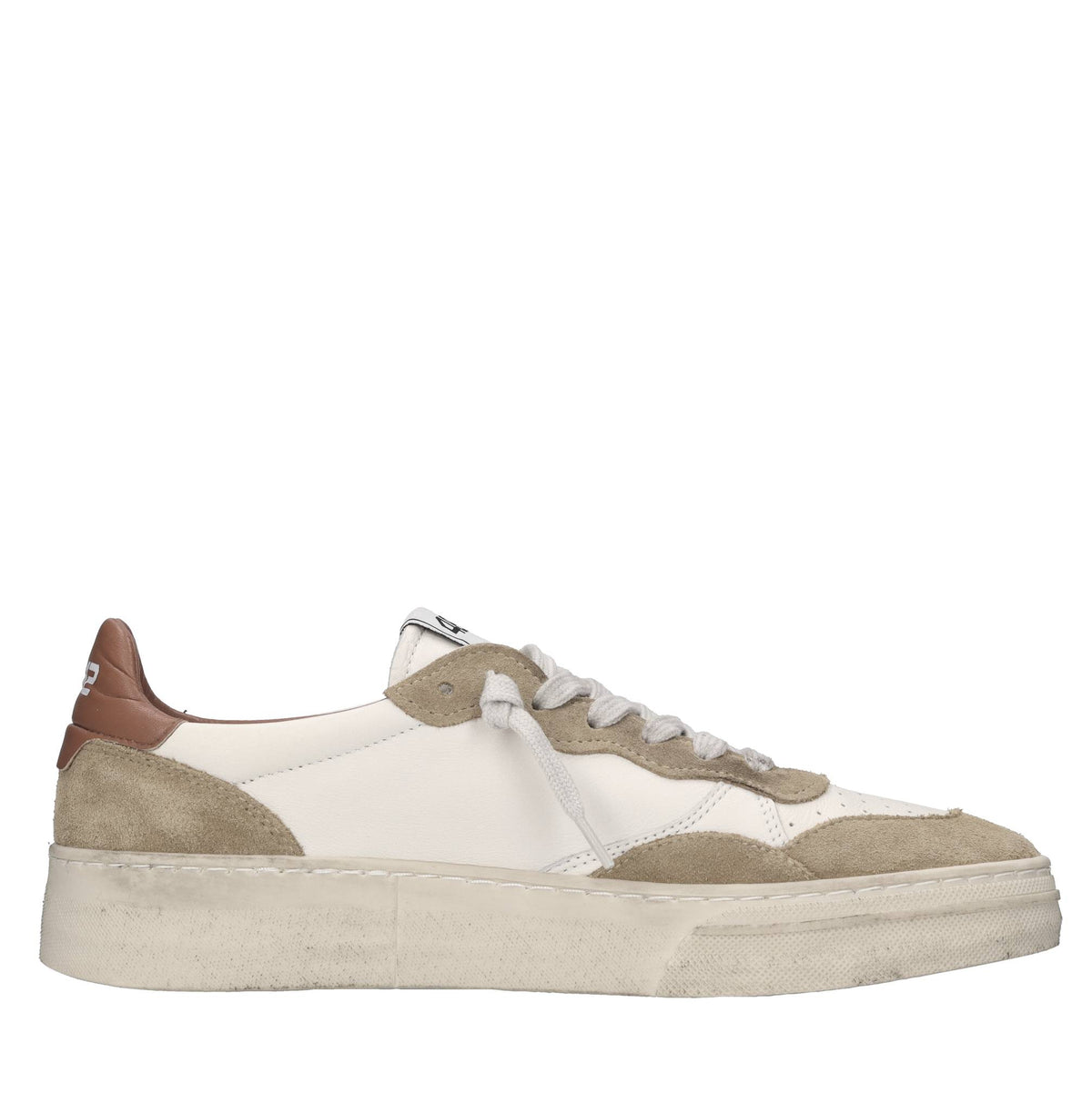 Sneakers in pelle e camoscio 