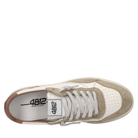 Sneakers in pelle e camoscio 