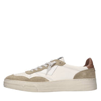 Sneakers in pelle e camoscio 