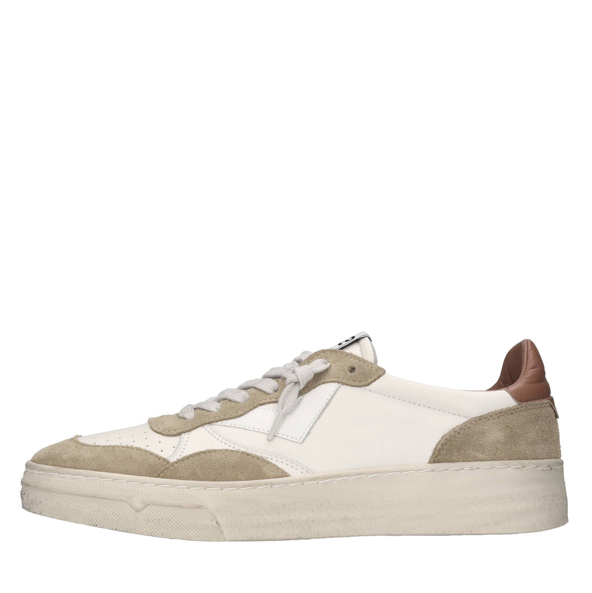 Sneakers in pelle e camoscio 