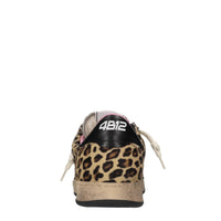 Sneakers in cavallino e pelle 