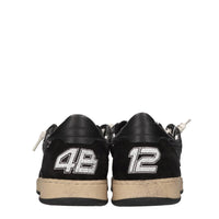 Sneakers in camoscio e glitter 