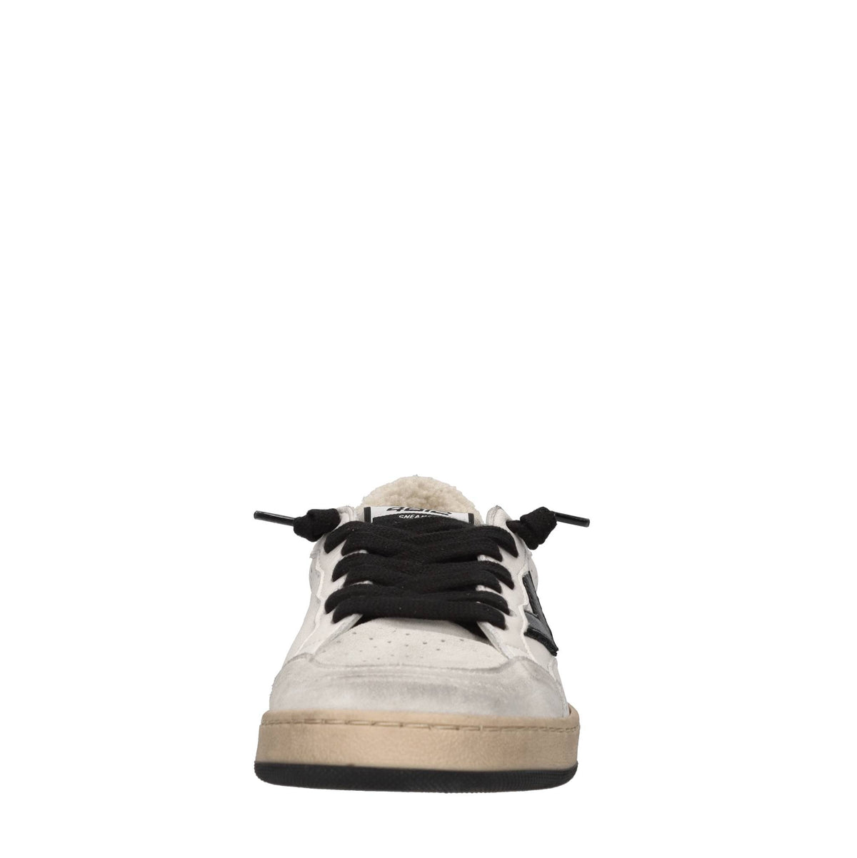 Sneakers in pelle, camoscio e glitter 