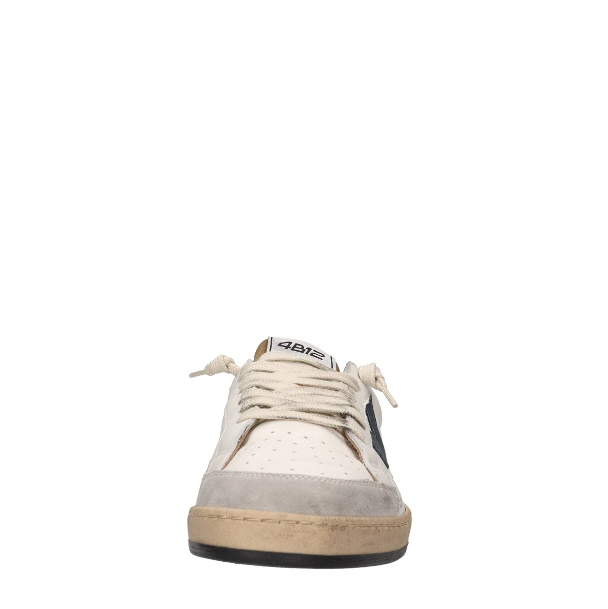 Sneakers in pelle e camoscio 