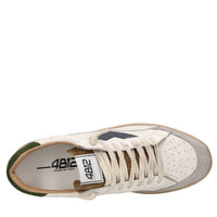 Sneakers in pelle e camoscio 