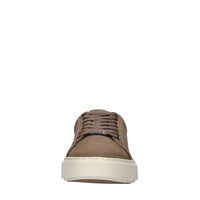 Sneakers in camoscio ed ecopelle 