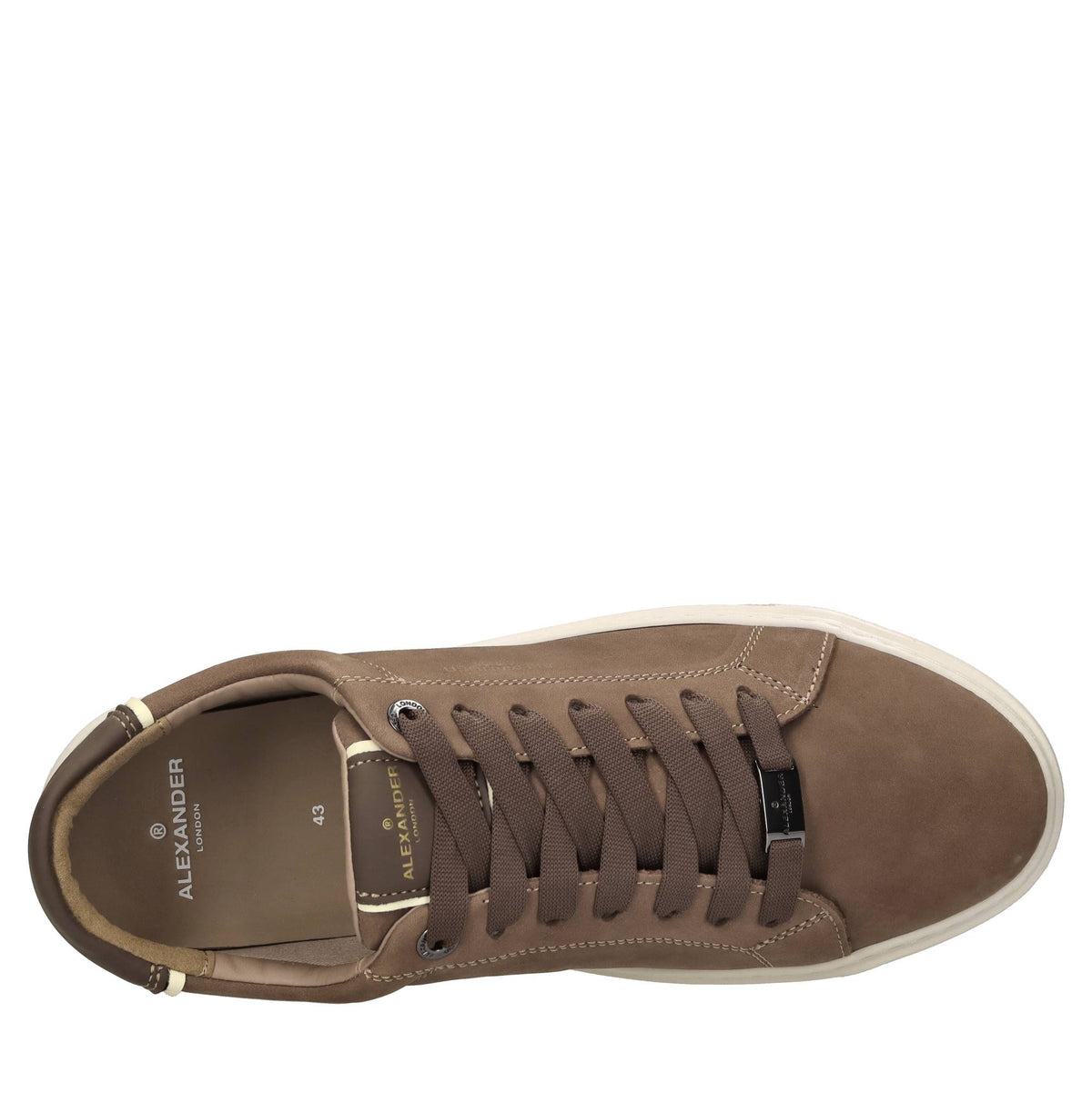 Sneakers in camoscio ed ecopelle 
