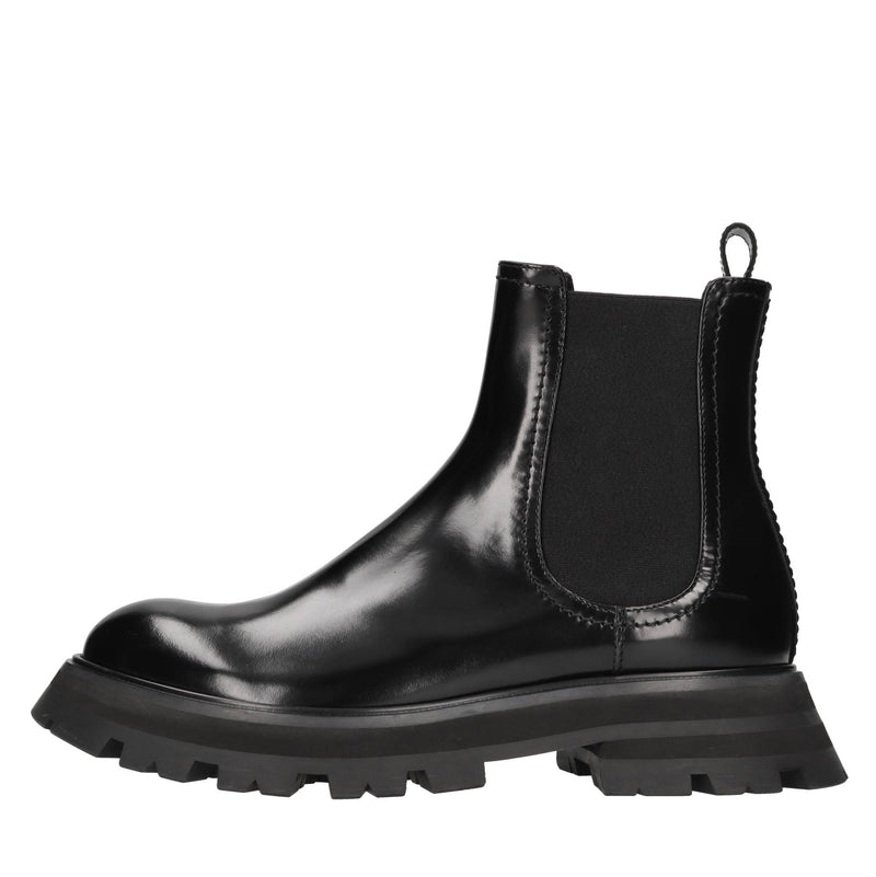 Stivaletti beatles in pelle 