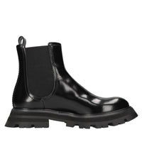 Stivaletti beatles in pelle 