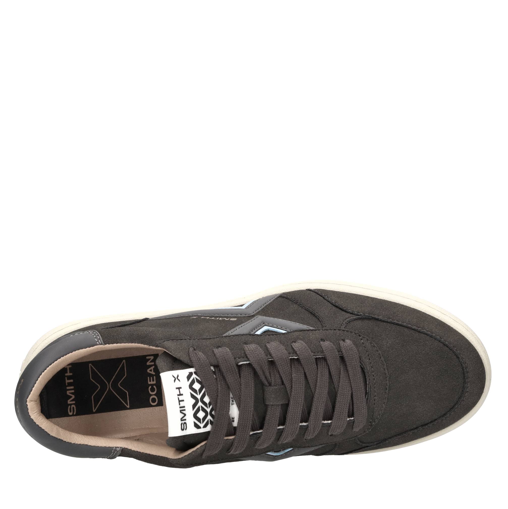 Sneakers in ecocamoscio 
