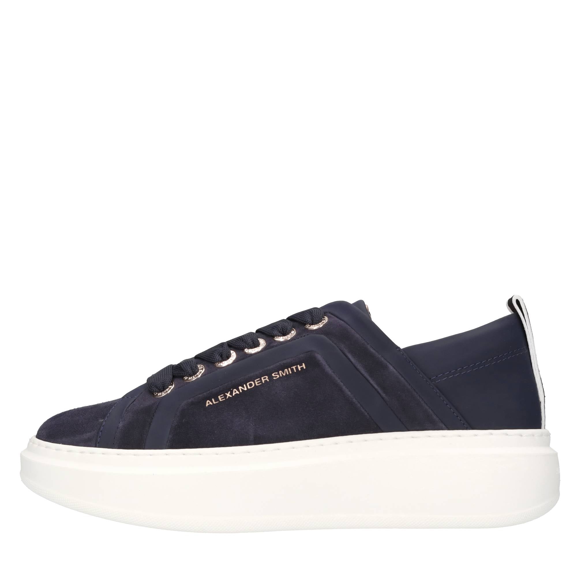 Sneakers in pelle e camoscio 